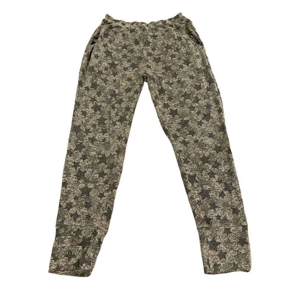 Bobeau Star Print Sweater Leggings Lounge Casual Pajama Sleepwear